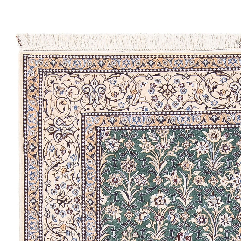 Perserteppich - Nain - Premium - 205 x 130 cm - minzgrün
