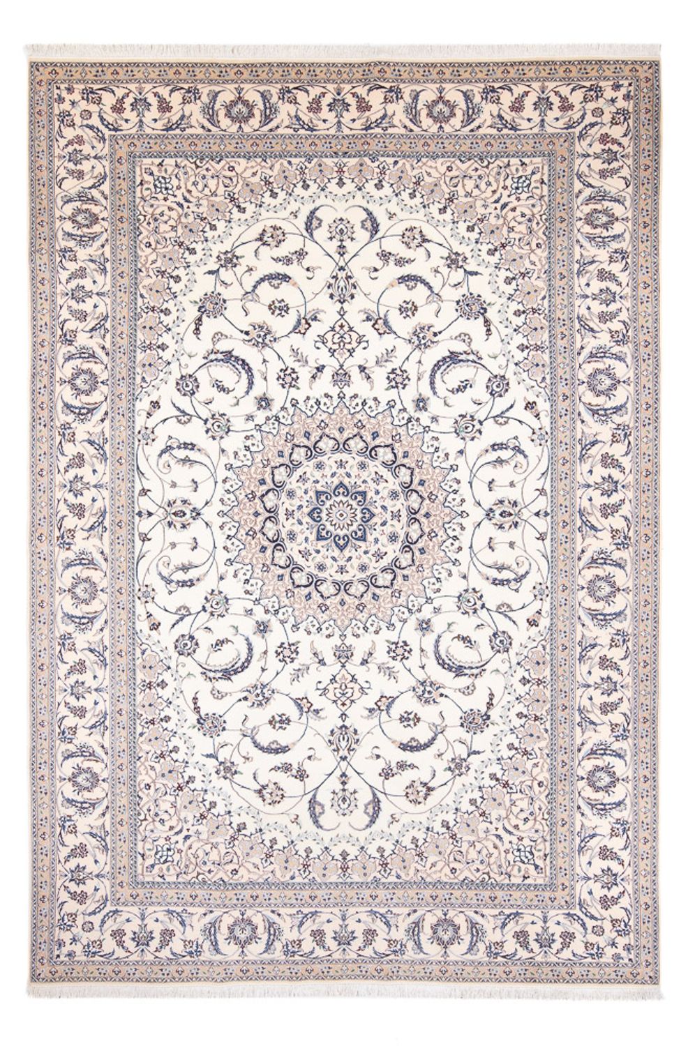 Perserteppich - Nain - Premium - 312 x 204 cm - creme