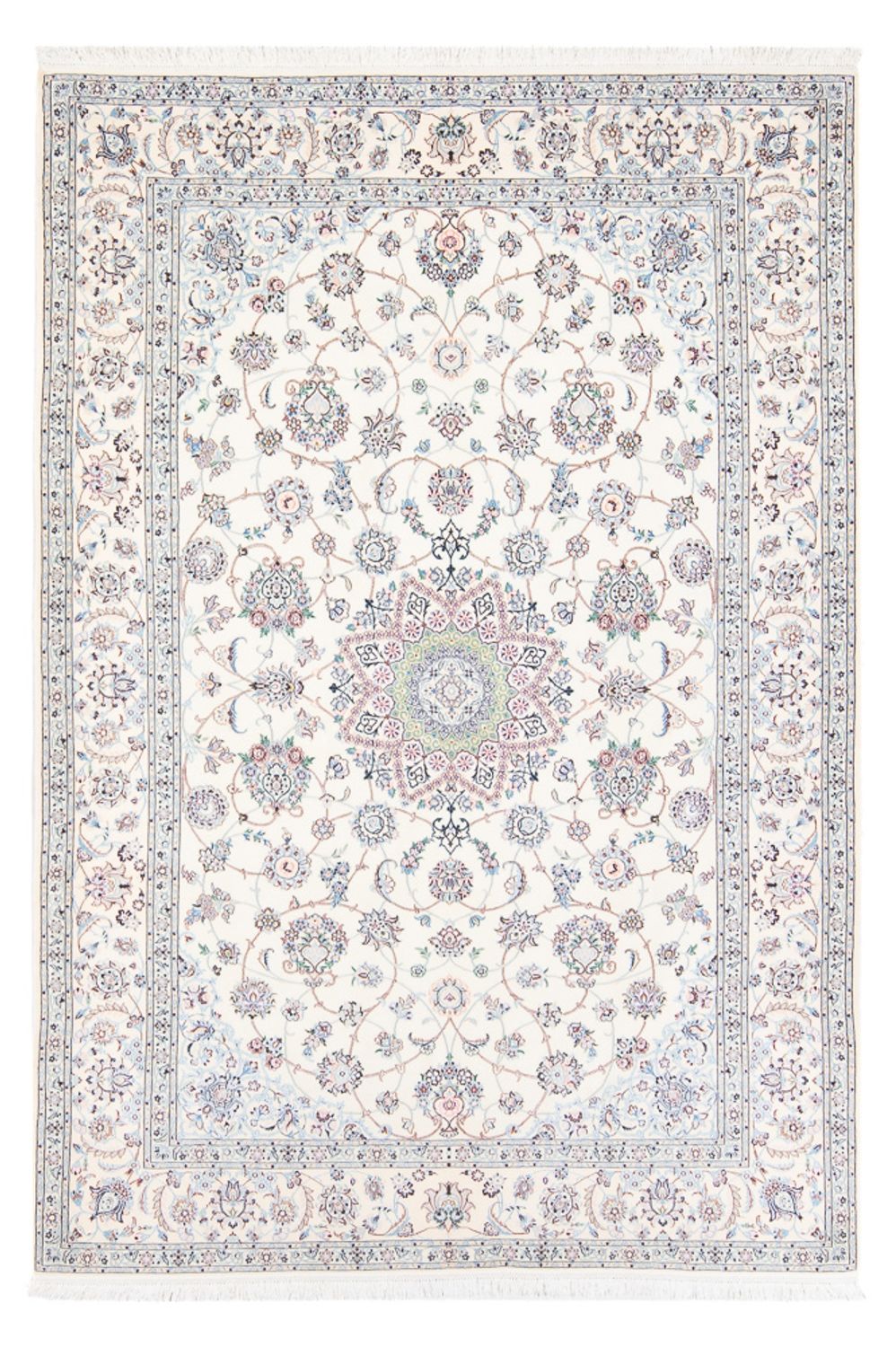 Perserteppich - Nain - Premium - 240 x 155 cm - creme