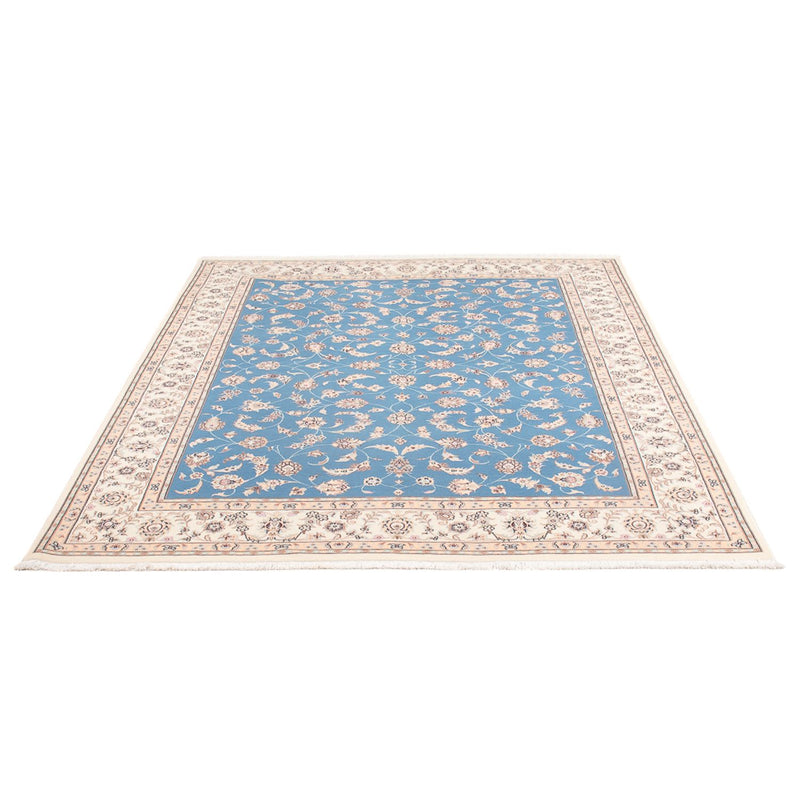 Perserteppich - Nain - Premium - 210 x 151 cm - blau