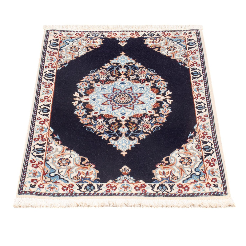 Perserteppich - Nain - Premium - 75 x 50 cm - dunkelblau