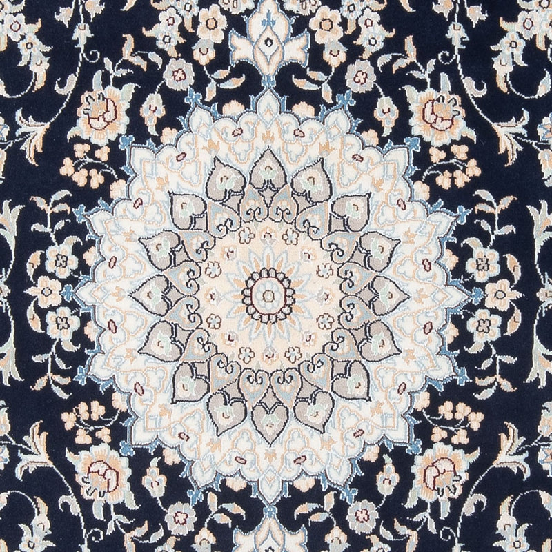 Perserteppich - Nain - Premium - 203 x 149 cm - dunkelblau