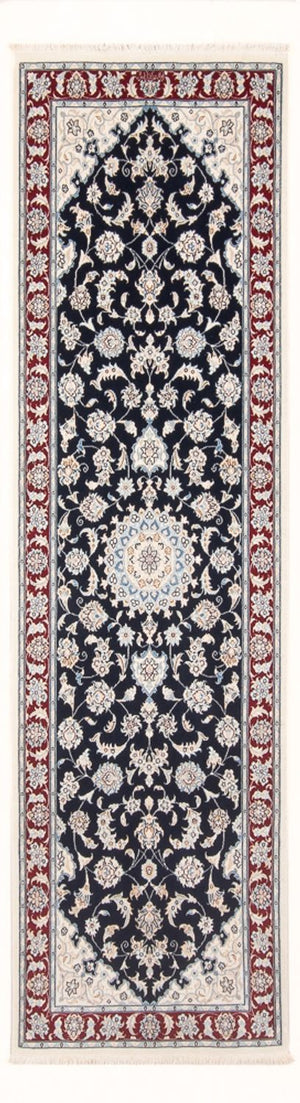 Läufer Perser - Nain - Premium - 250 x 80 cm - dunkelblau