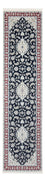 Läufer Perser - Nain - Premium - 292 x 80 cm - dunkelblau