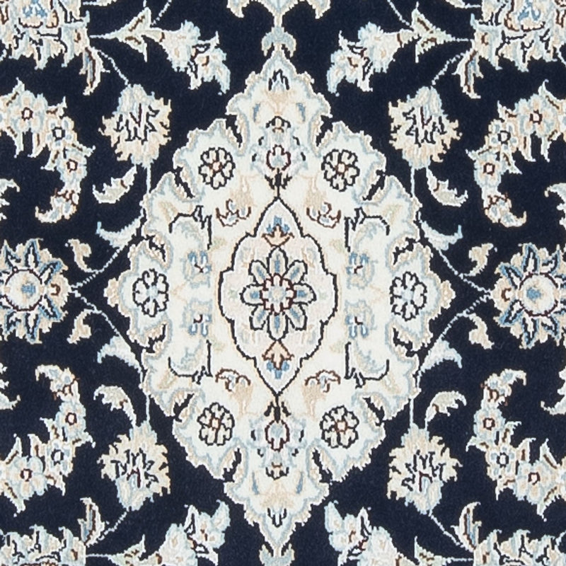 Läufer Perser - Nain - Premium - 292 x 80 cm - dunkelblau