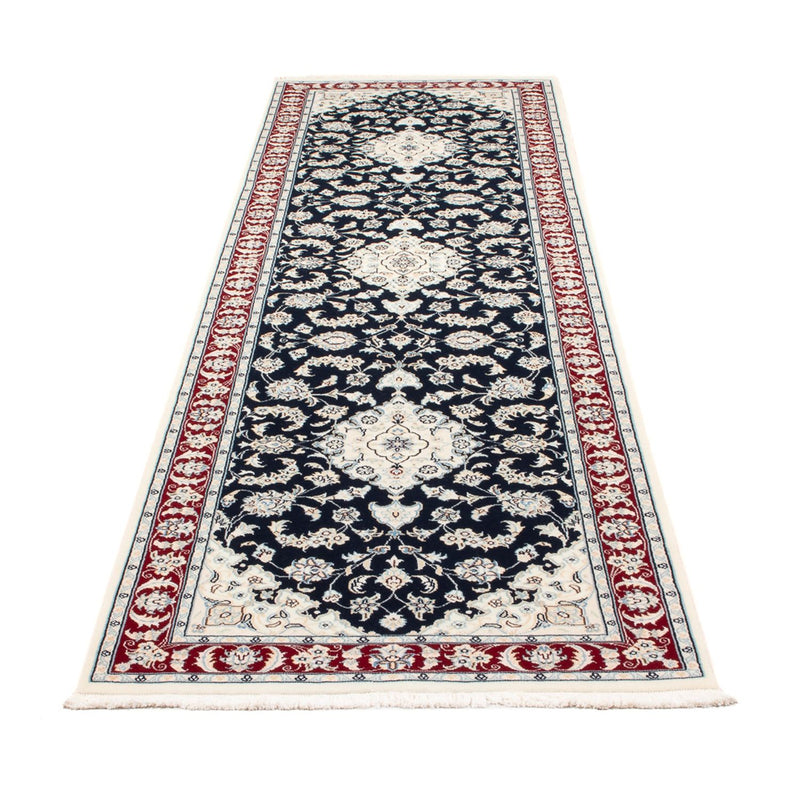 Läufer Perser - Nain - Premium - 292 x 80 cm - dunkelblau
