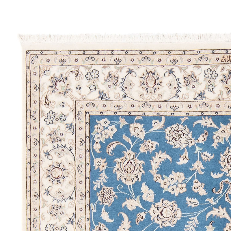 Perserteppich - Nain - Premium - 200 x 148 cm - blau