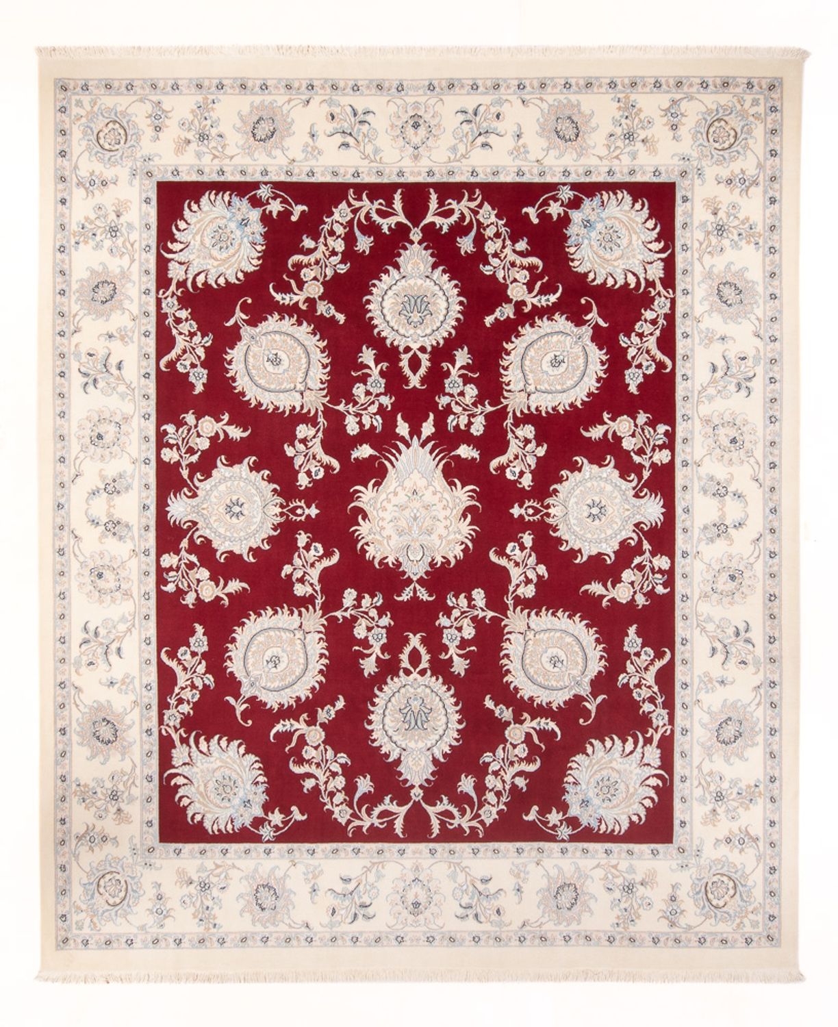 Perserteppich - Nain - Premium - 294 x 250 cm - rot