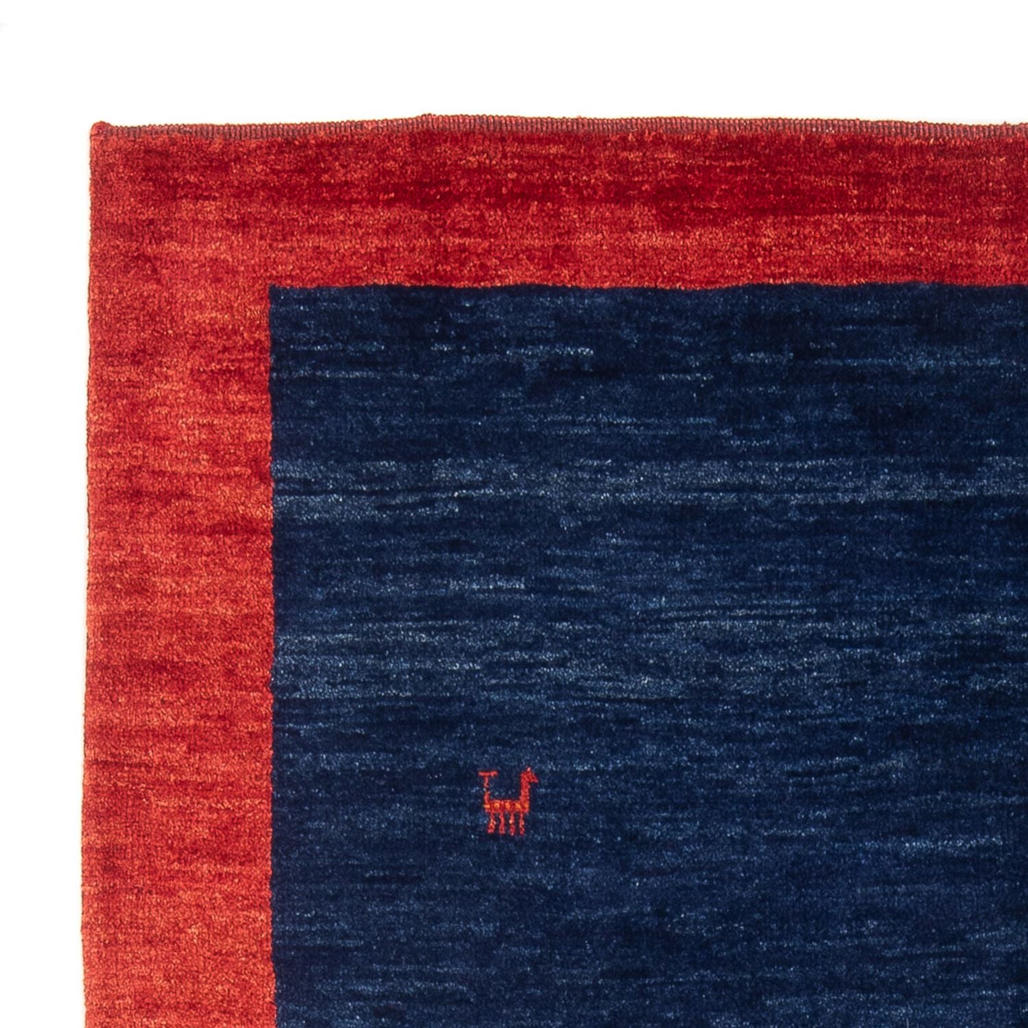 Gabbeh Teppich - Perser - 200 x 141 cm - dunkelblau
