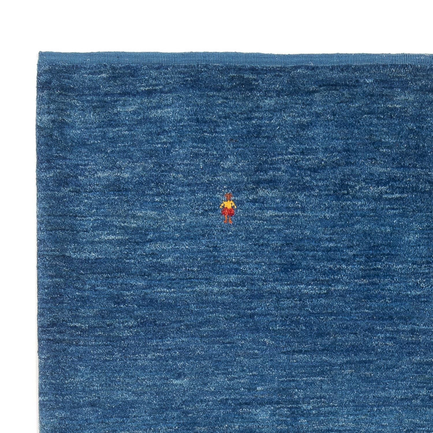 Gabbeh Teppich - Perser - 205 x 145 cm - dunkelblau