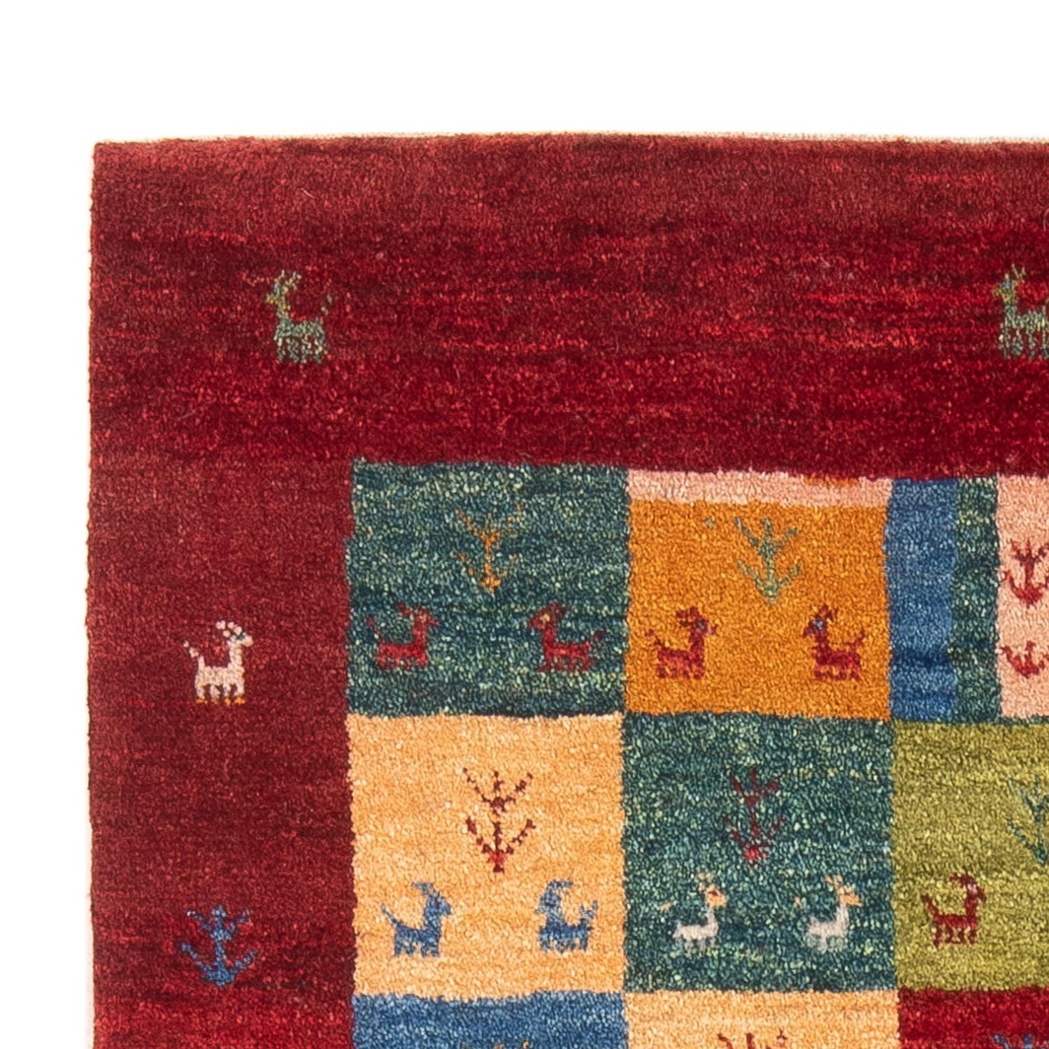Gabbeh Teppich - Perser - 150 x 102 cm - mehrfarbig