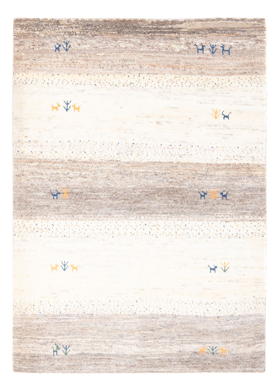 Gabbeh Teppich - Perser - 153 x 110 cm - mehrfarbig