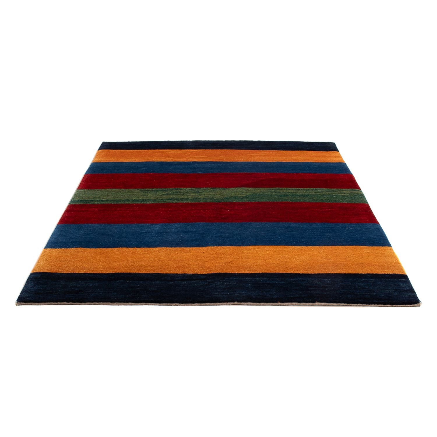 Gabbeh Teppich - Perser - 185 x 147 cm - mehrfarbig
