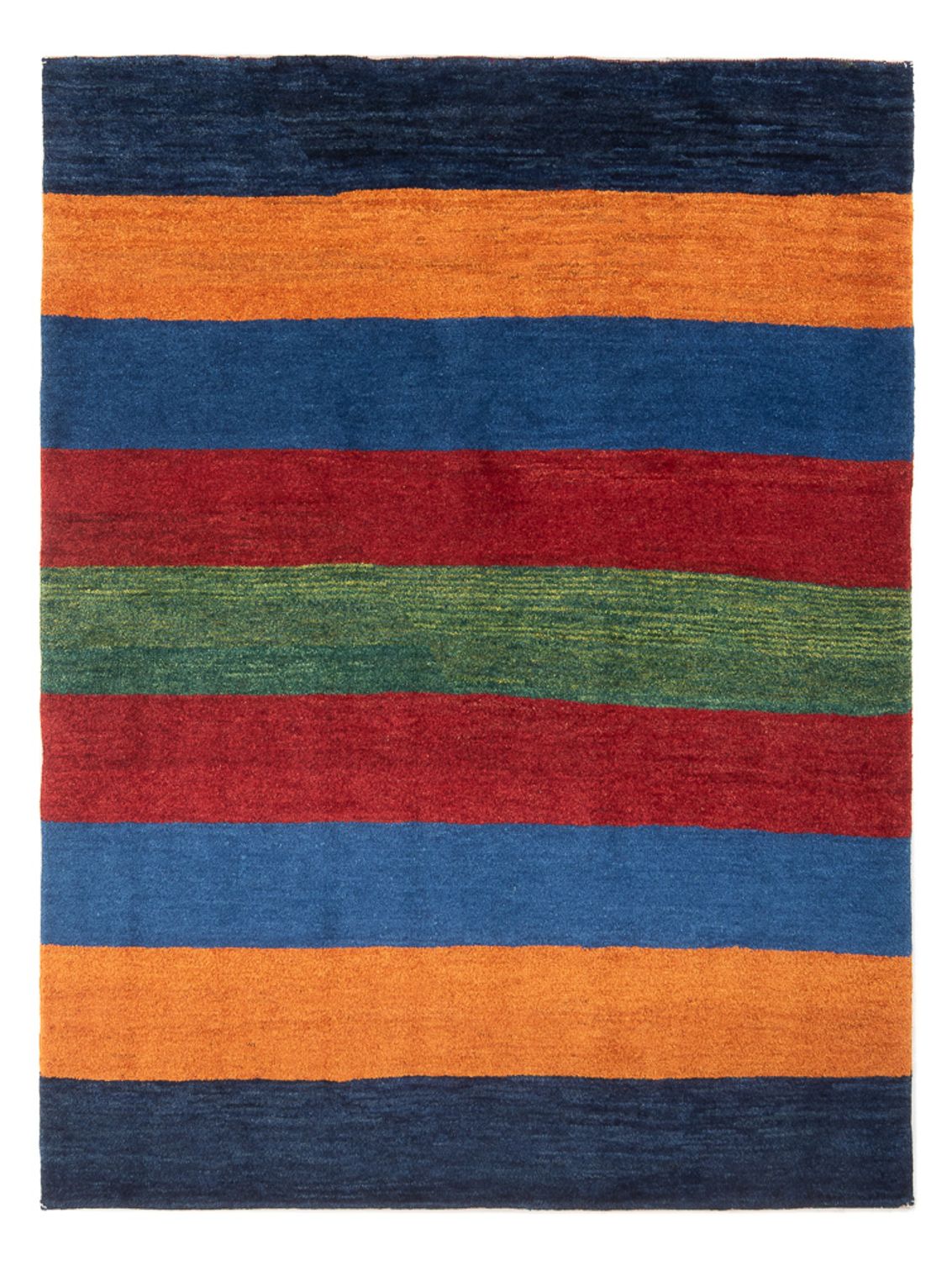 Gabbeh Teppich - Perser - 190 x 146 cm - mehrfarbig