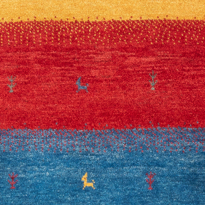 Gabbeh Teppich - Perser - 151 x 104 cm - mehrfarbig