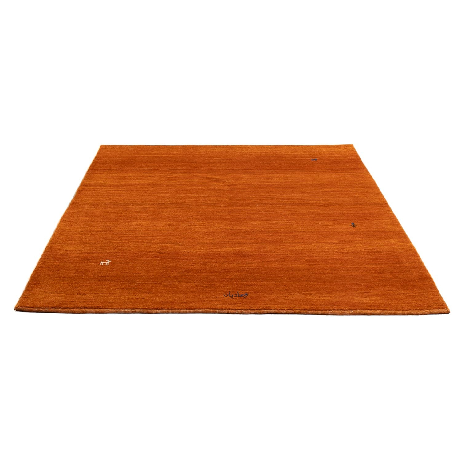 Gabbeh Teppich - Perser - 189 x 151 cm - orange