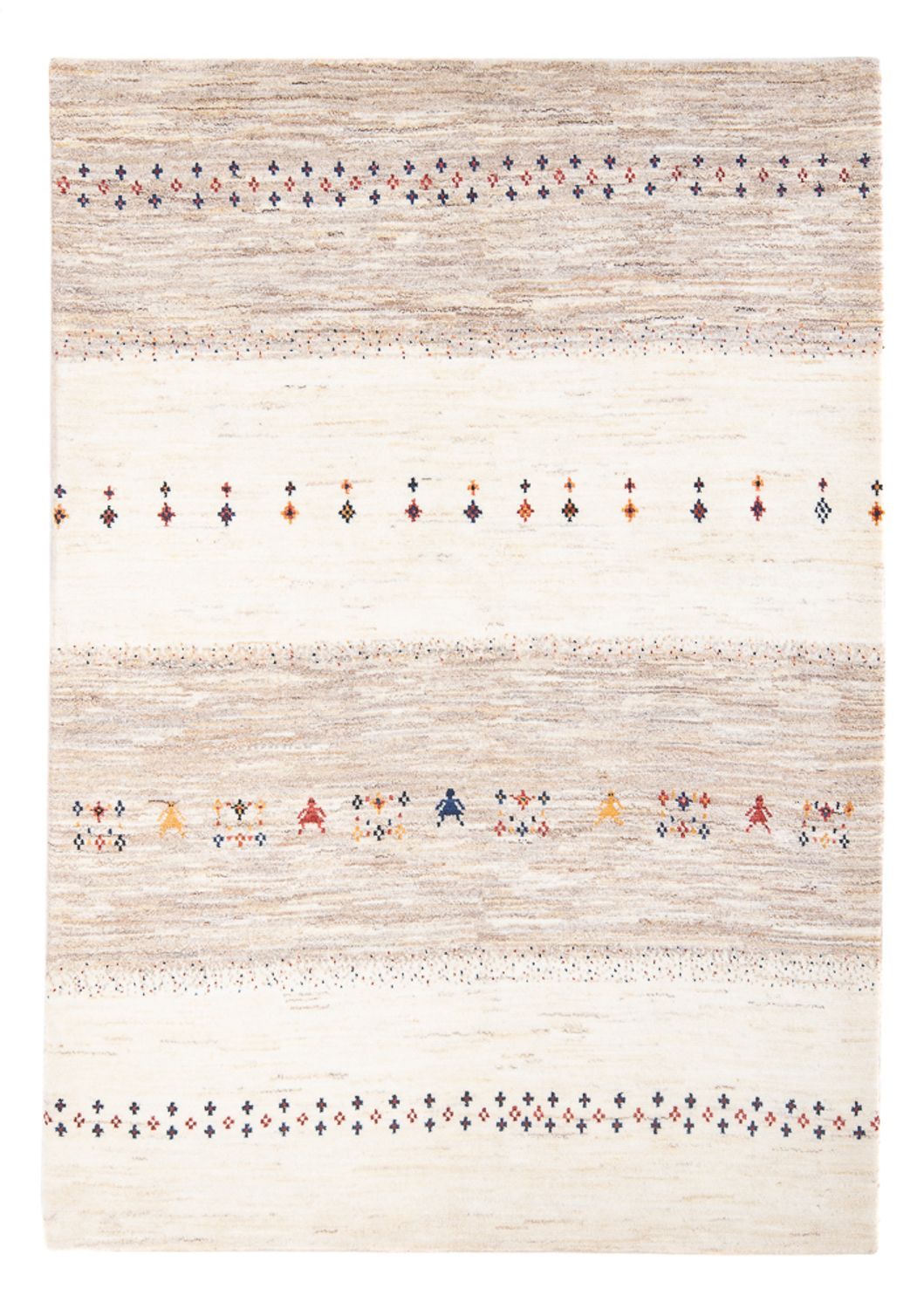 Gabbeh Teppich - Perser - 209 x 150 cm - mehrfarbig