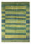 Gabbeh Teppich - Perser - 204 x 148 cm - dunkelgrün