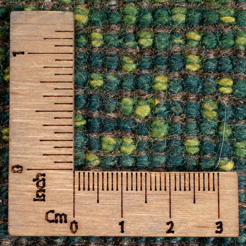 Gabbeh Teppich - Perser - 204 x 148 cm - dunkelgrün