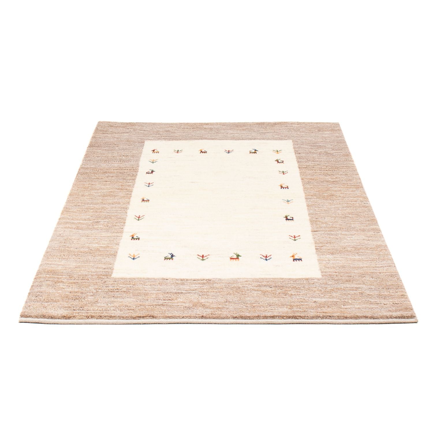 Gabbeh Teppich - Perser - 156 x 103 cm - mehrfarbig