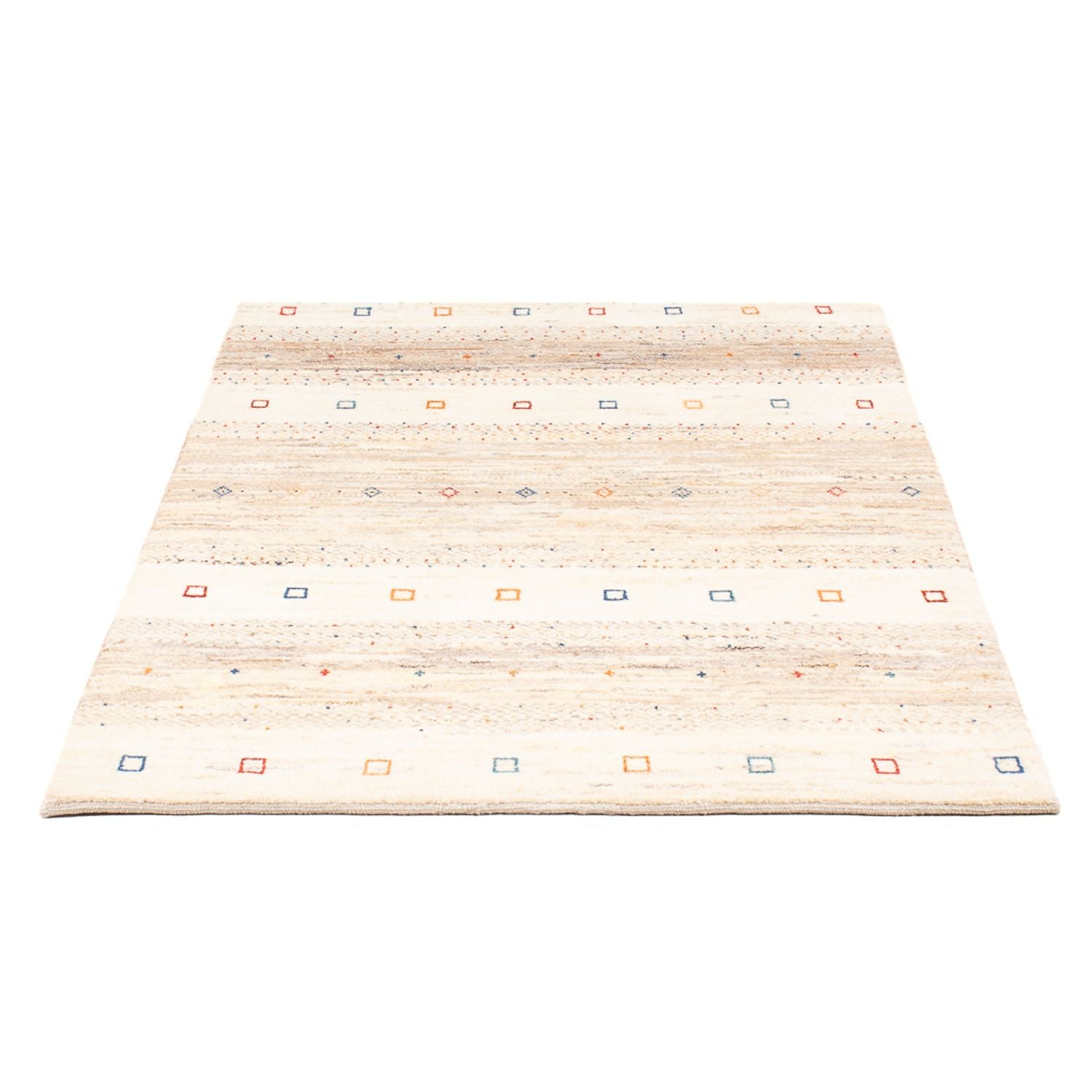 Gabbeh Teppich - Perser - 146 x 101 cm - mehrfarbig