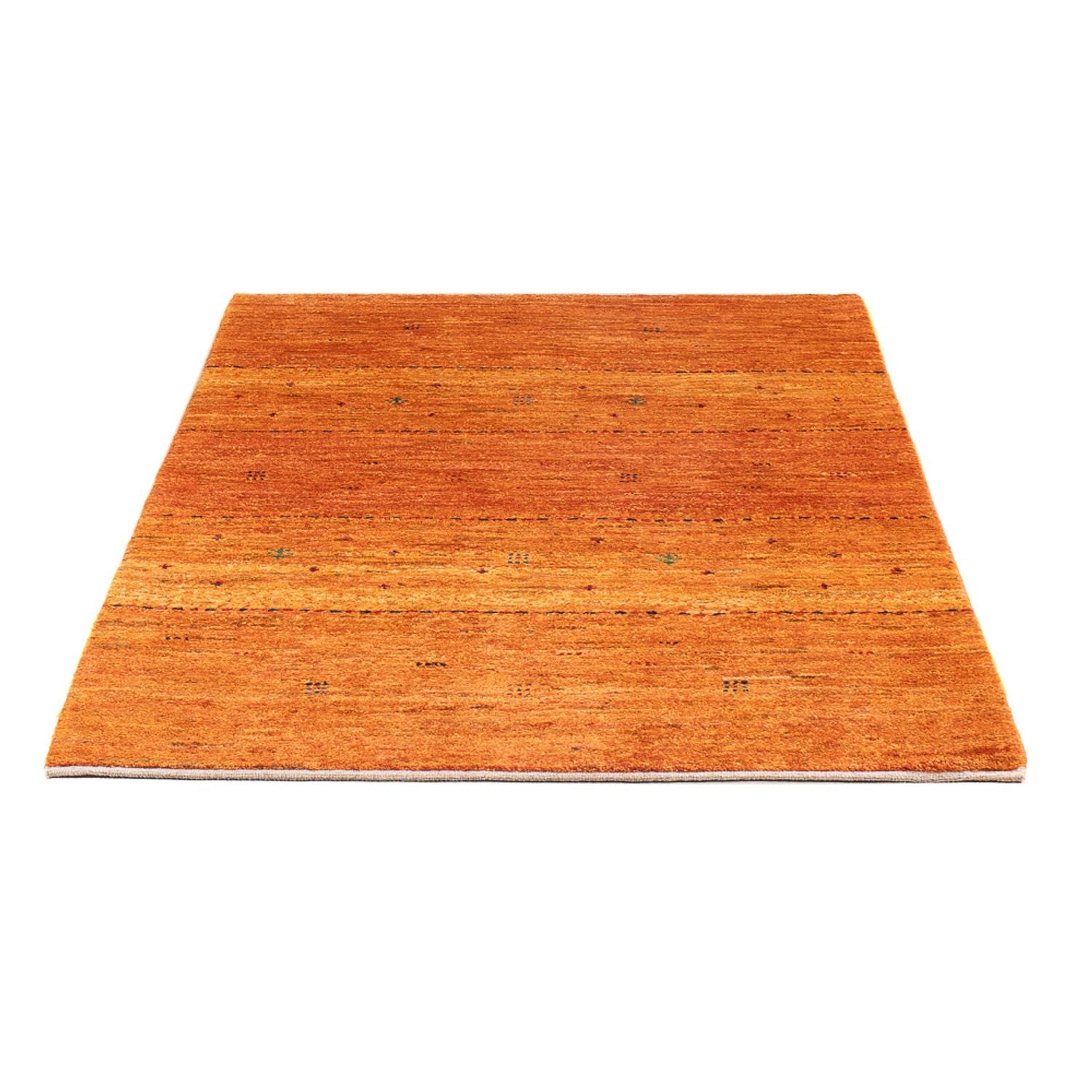 Gabbeh Teppich - Perser - 142 x 98 cm - orange
