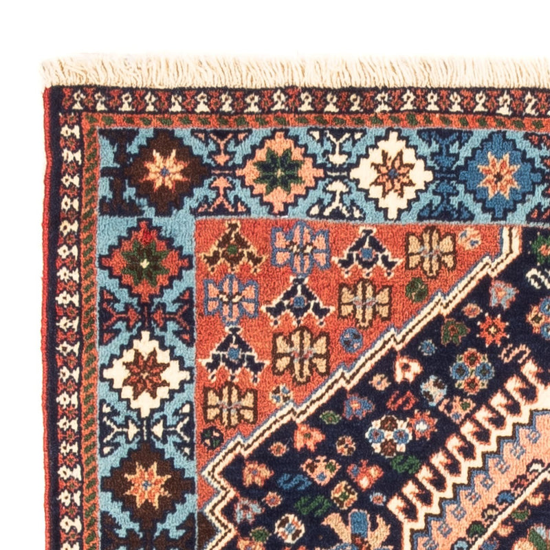 Perserteppich - Nomadic - 130 x 82 cm - dunkelblau