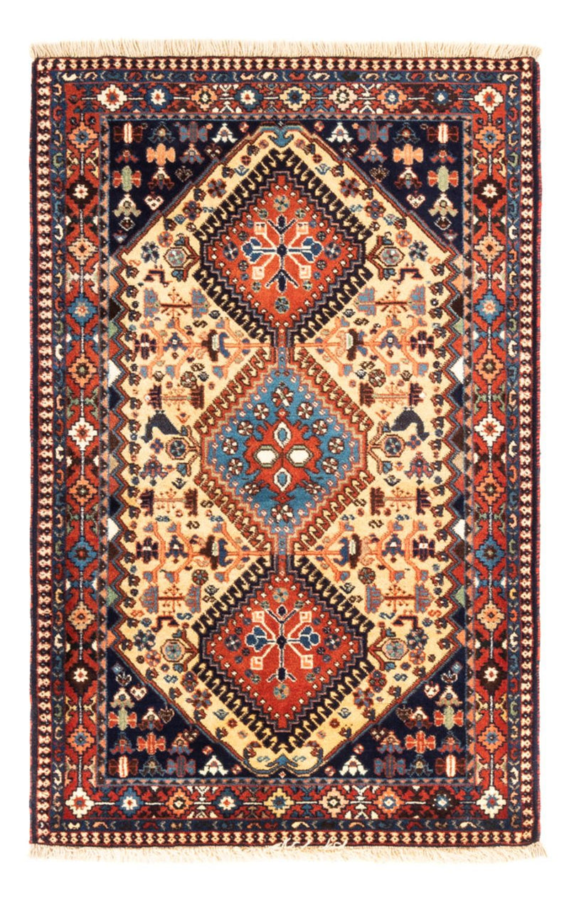 Perserteppich - Nomadic - 130 x 84 cm - creme