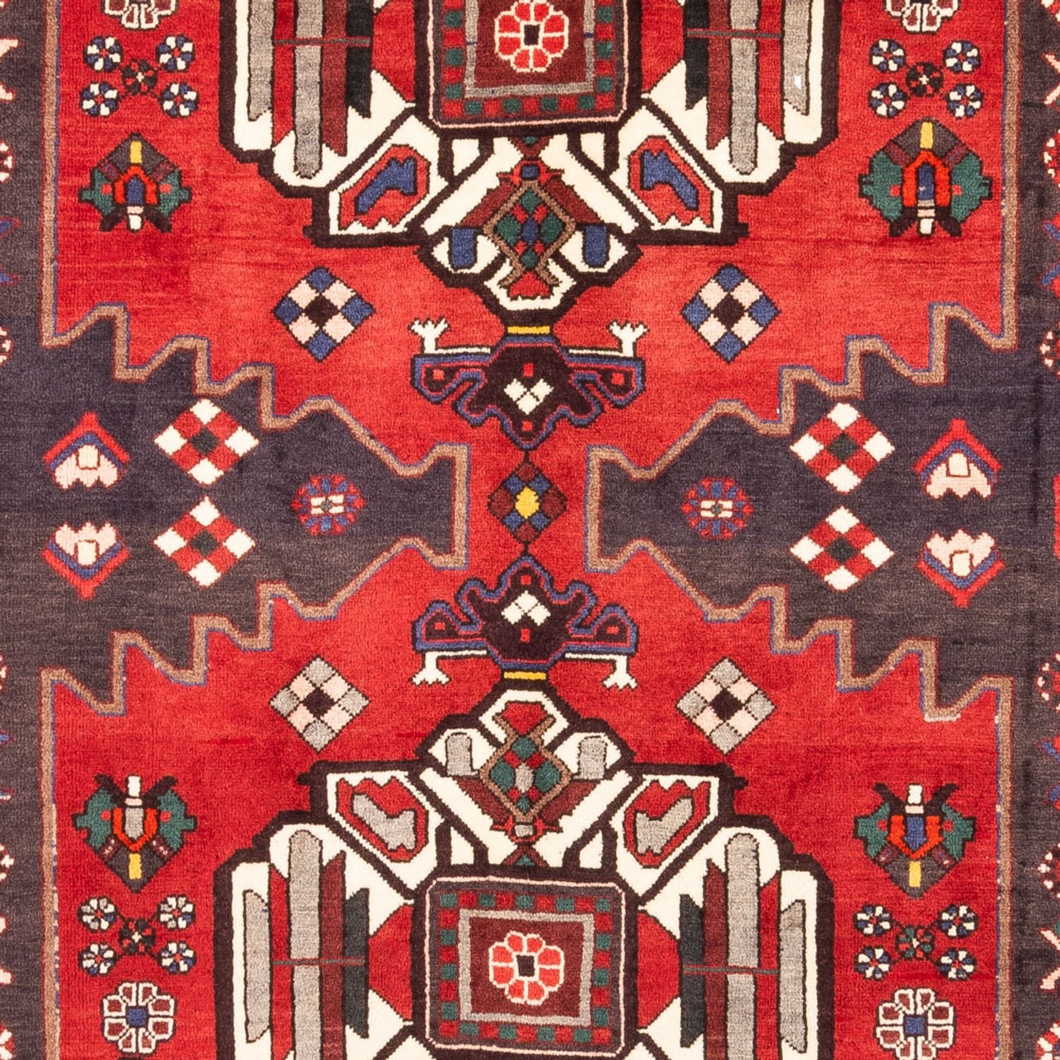 Perserteppich - Nomadic - 317 x 207 cm - rot