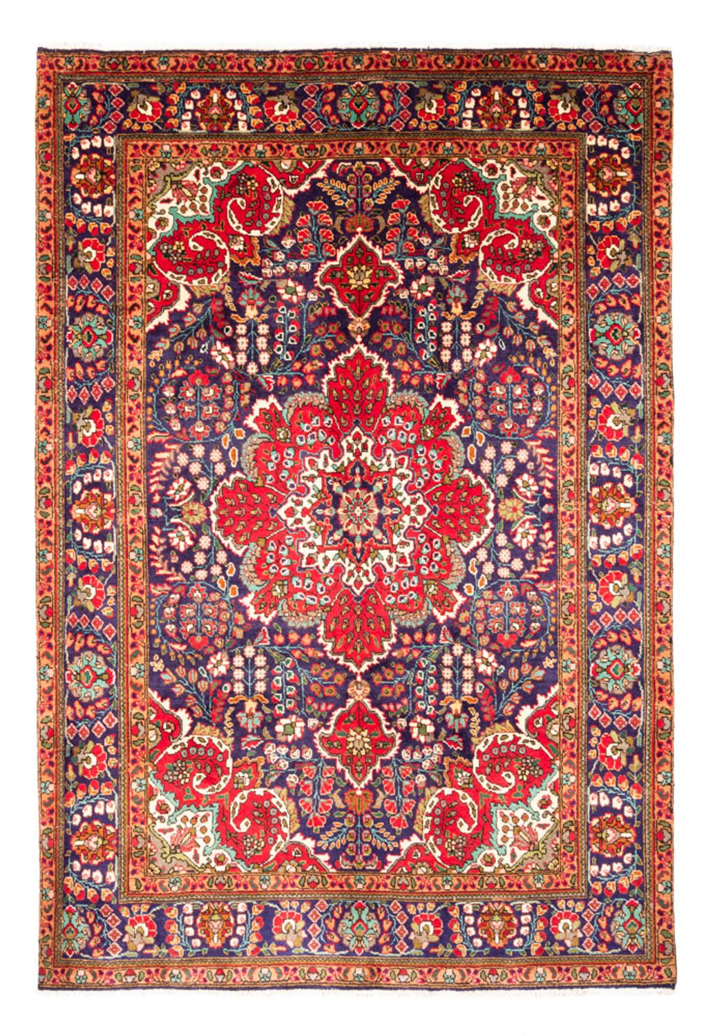 Perserteppich - Täbriz - 300 x 206 cm - dunkelblau