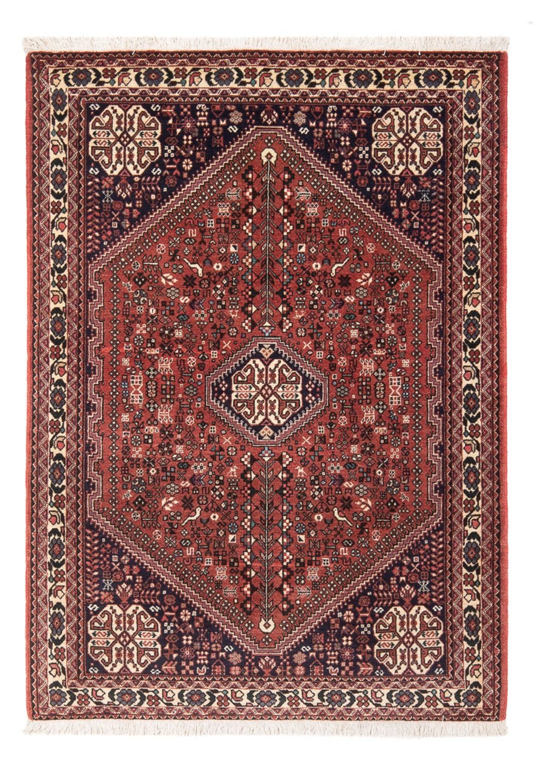Perserteppich - Nomadic - 153 x 100 cm - rot