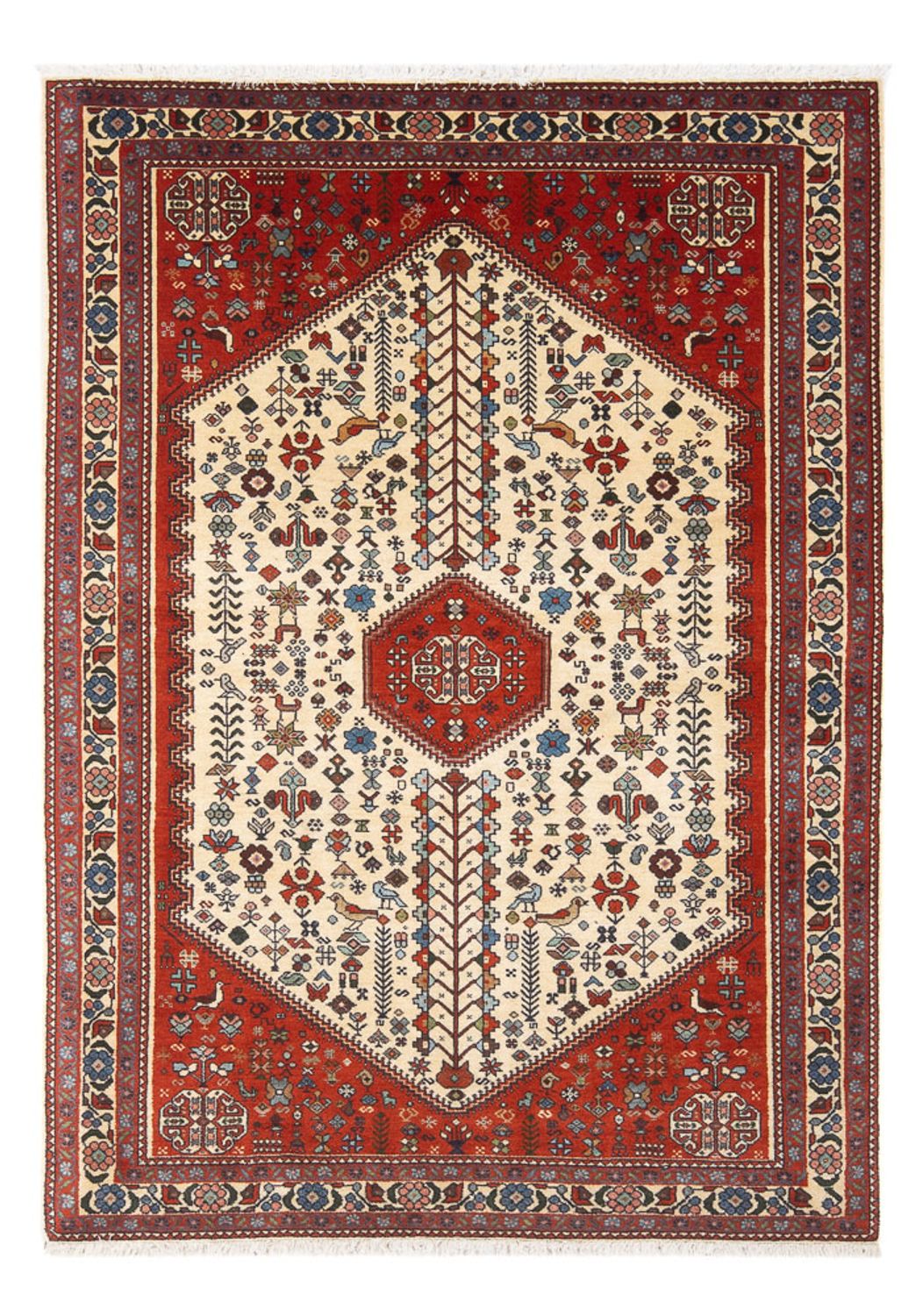Perserteppich - Nomadic - 154 x 100 cm - creme