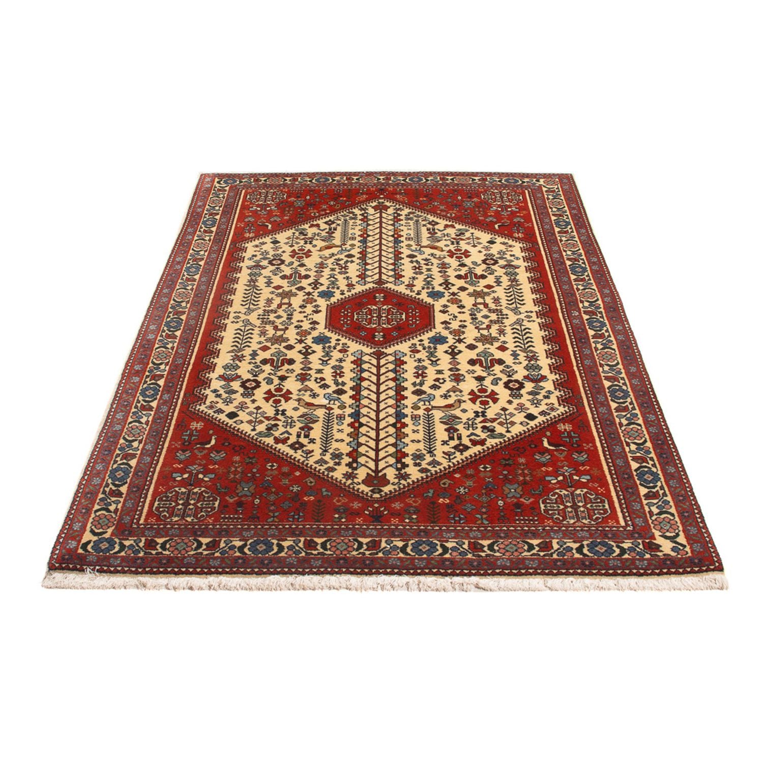 Perserteppich - Nomadic - 154 x 100 cm - creme