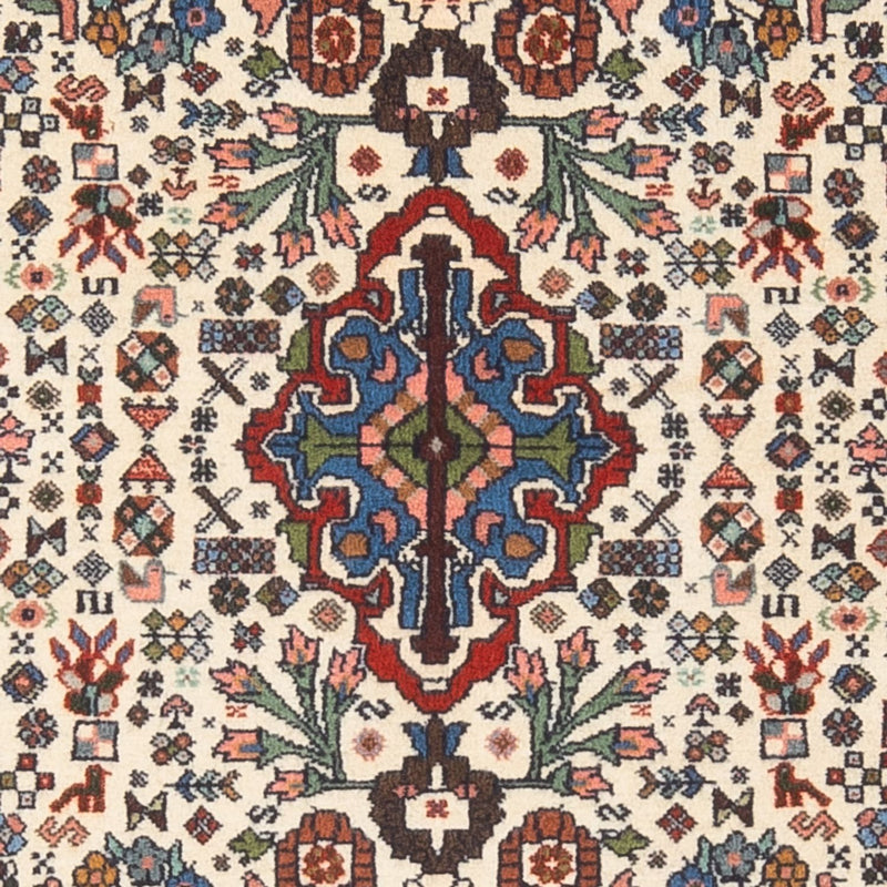 Perserteppich - Nomadic - 140 x 106 cm - creme
