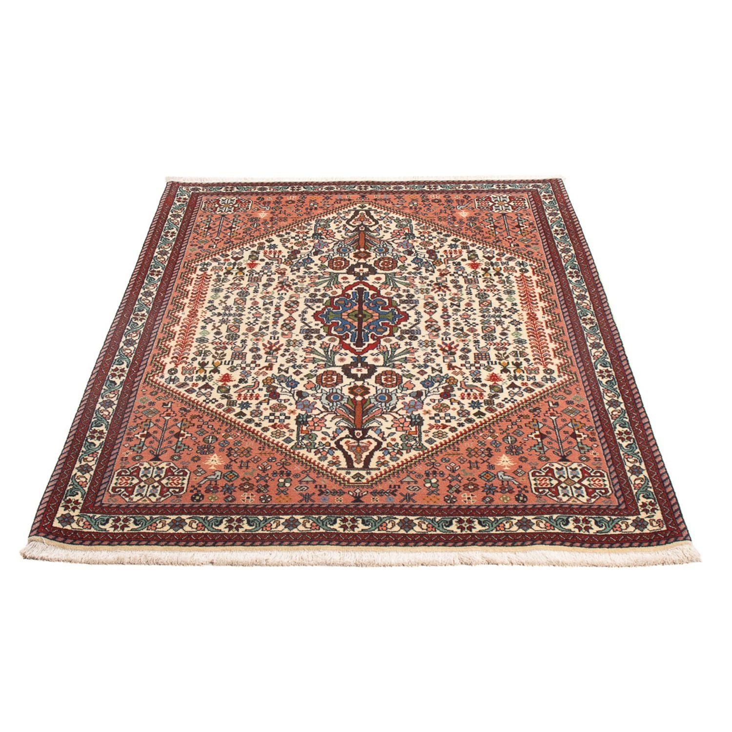 Perserteppich - Nomadic - 140 x 106 cm - creme