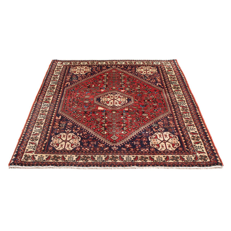 Perserteppich - Nomadic - 140 x 103 cm - rot