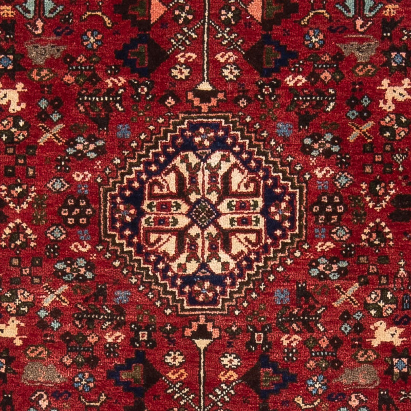 Perserteppich - Nomadic - 156 x 104 cm - rot