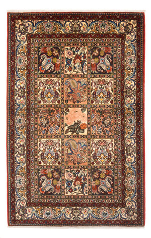 Perserteppich - Nomadic - 212 x 136 cm - mehrfarbig
