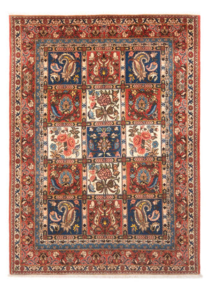 Perserteppich - Nomadic - 198 x 135 cm - mehrfarbig