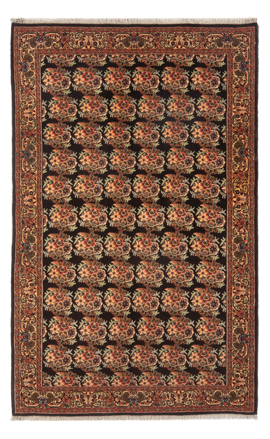 Läufer Perser - Bidjar - 222 x 128 cm - dunkelblau