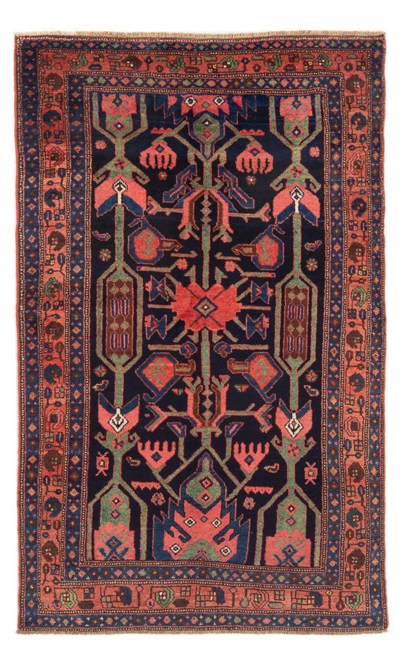 Perserteppich - Nomadic - Royal - 219 x 132 cm - dunkelblau