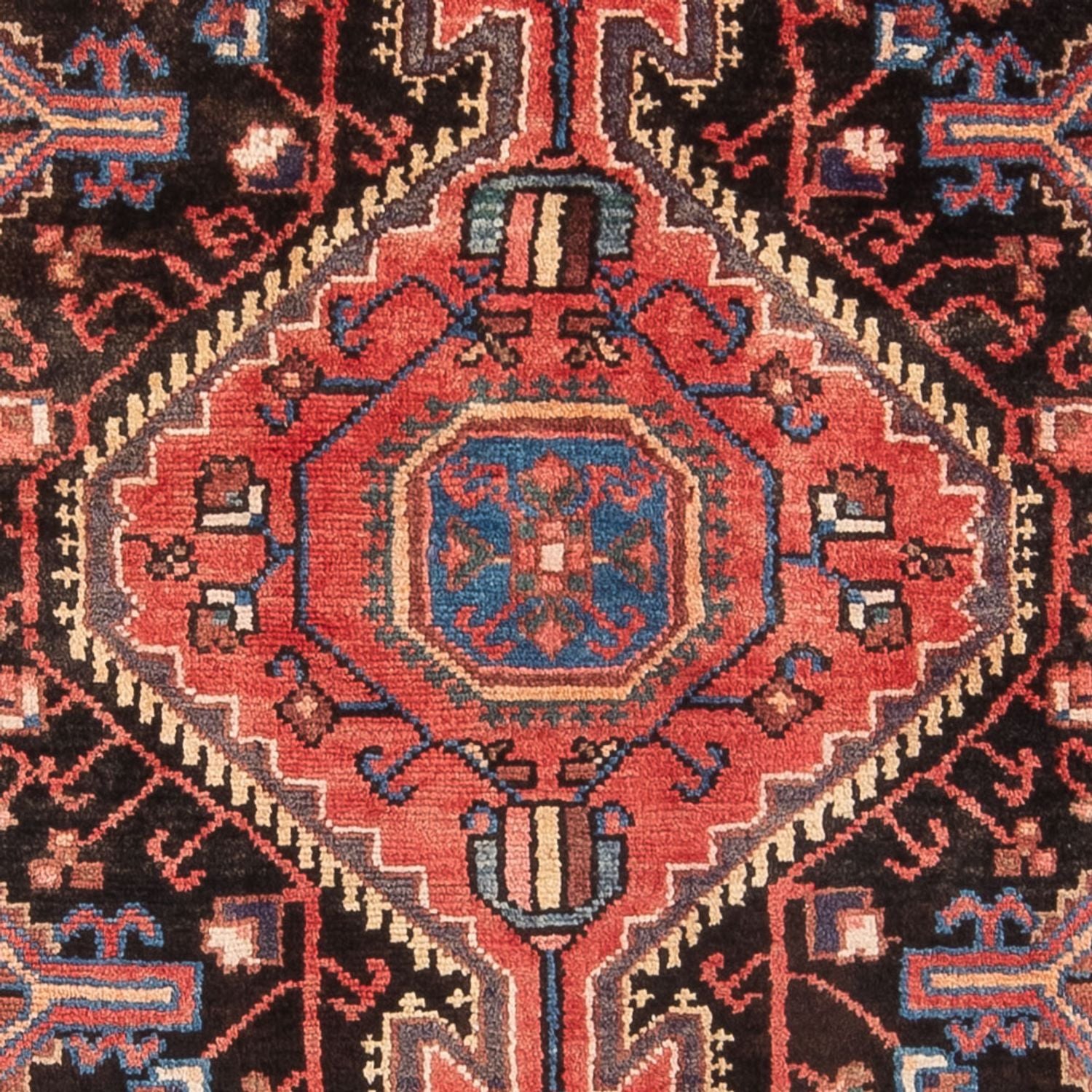 Perserteppich - Nomadic - Royal - 212 x 125 cm - dunkelblau