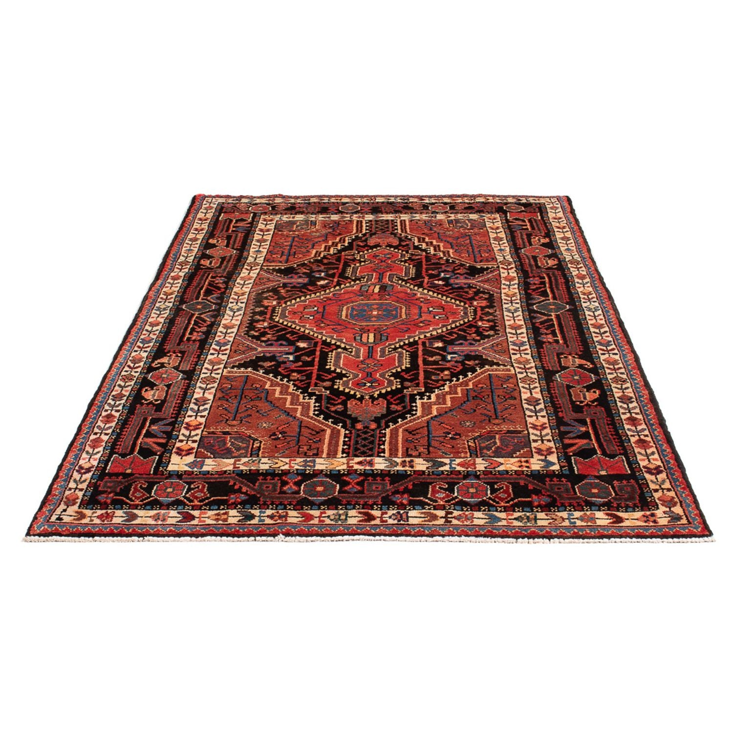 Perserteppich - Nomadic - Royal - 212 x 125 cm - dunkelblau