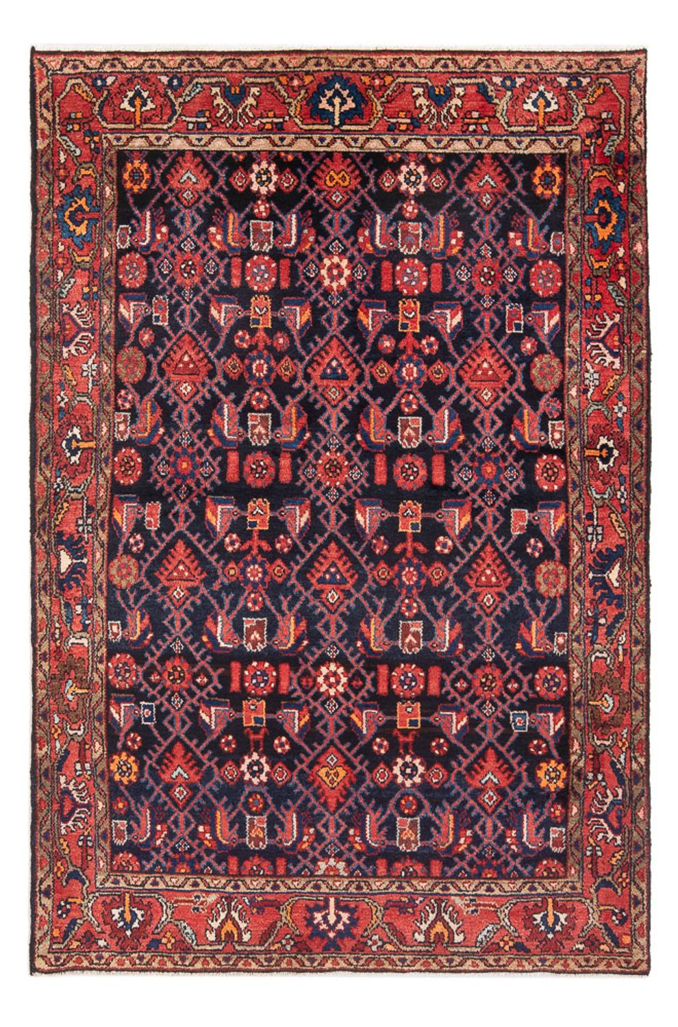 Perserteppich - Nomadic - Royal - 198 x 130 cm - dunkelblau