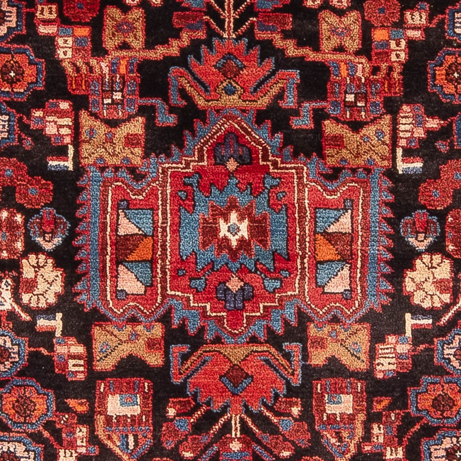 Perserteppich - Nomadic - 220 x 157 cm - dunkelblau