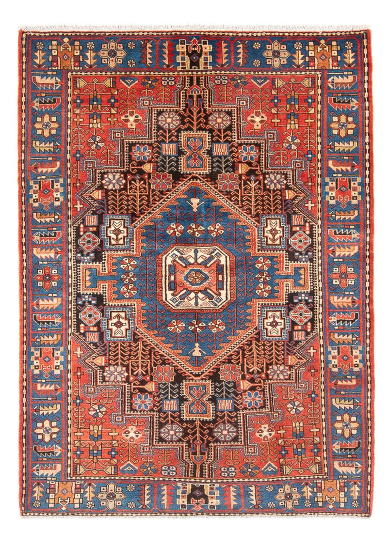 Perserteppich - Nomadic - 202 x 150 cm - blau