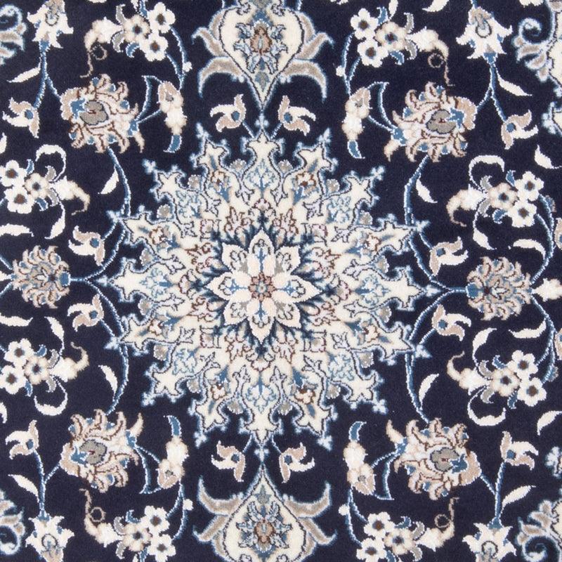 Perserteppich - Nain - Royal - 202 x 146 cm - dunkelblau
