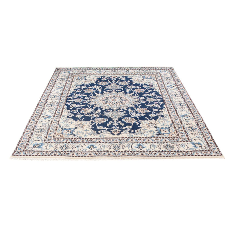 Perserteppich - Nain - Royal - 202 x 146 cm - dunkelblau