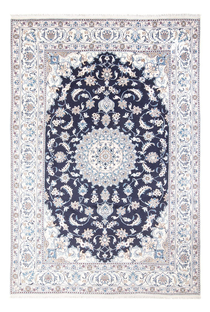 Perserteppich - Nain - 295 x 203 cm - dunkelblau