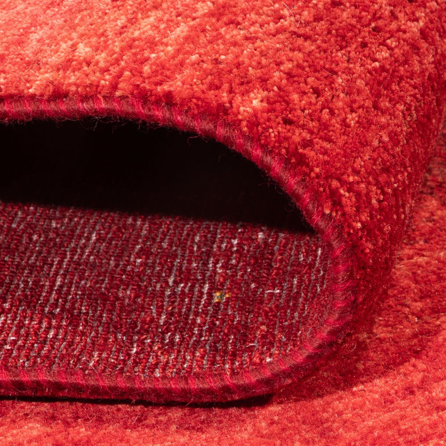 Gabbeh Teppich - Loribaft Perser - 220 x 180 cm - rot